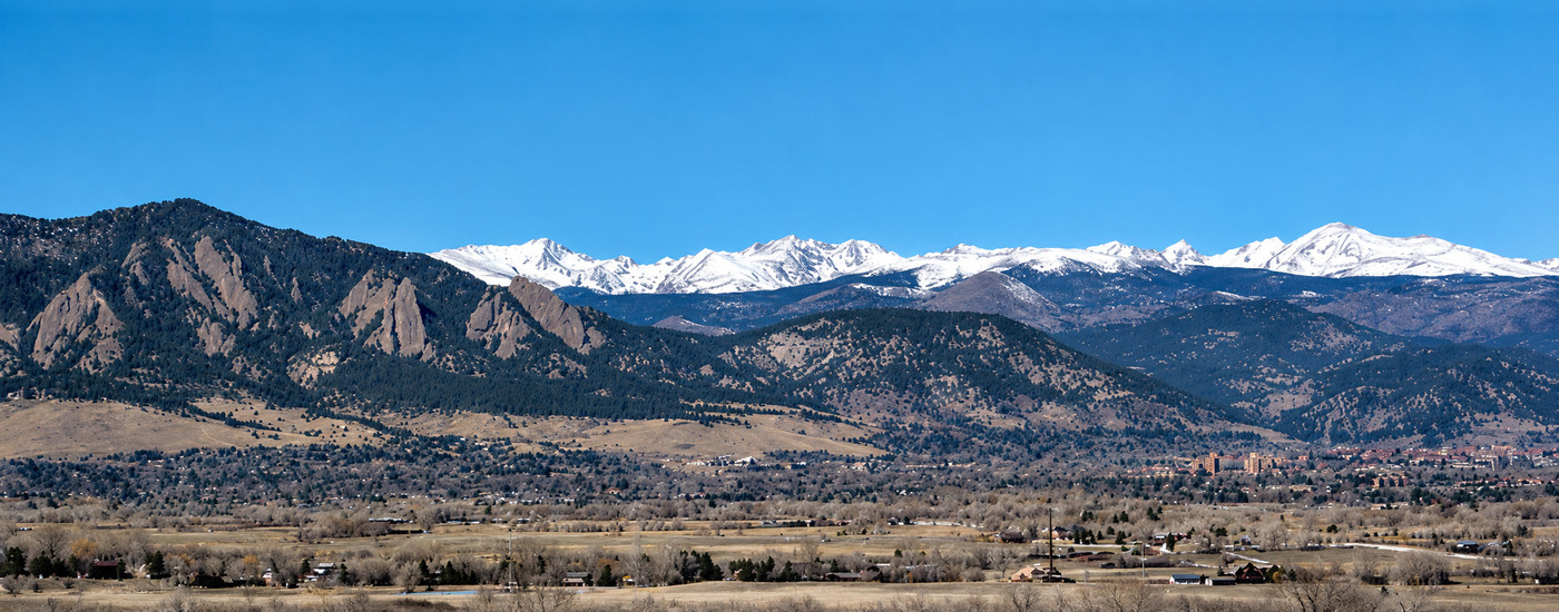 Flatirons Colorado